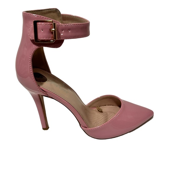Forever pink pointed pumps heels Sz 8 - Picture 1 of 16